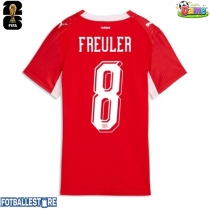 Sveits Remo Freuler #8 Hjemmedrakt Dame VM 2026 Kortermet